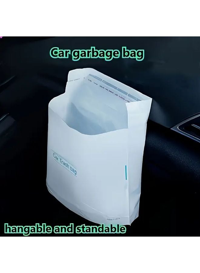 80 قطعة من أكياس القمامة القوية التي لا تتسرب للاستخدام لمرة واحدة للسيارة والسفر والتخييم والمكتب - Image 2